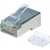 MUFA RJ-45 INTELLINET pt. cablu FTP, Cat6, RJ-45 (T), ecranat, plastic cu metal, 70 buc, &quot;790505&quot;