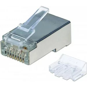 MUFA RJ-45 INTELLINET pt. cablu FTP, Cat6, RJ-45 (T), ecranat, plastic cu metal, 70 buc, &quot;790505&quot;