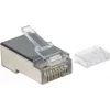 MUFA RJ-45 INTELLINET pt. cablu FTP, Cat6, RJ-45 (T), ecranat, plastic cu metal, 90 buc, &quot;790543&quot;
