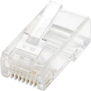 MUFA RJ-45 INTELLINET pt. cablu UTP, Cat5e, RJ-45 (T), plastic, 100 buc, &quot;502399&quot;