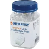 MUFA RJ-45 INTELLINET pt. cablu UTP, Cat5e, RJ-45 (T), plastic, 100 buc, &quot;502399&quot;
