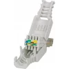 MUFA RJ-45 INTELLINET pt. cablu UTP, Cat6, RJ-45 (T) fara sertizare, plastic, 1 buc, &quot;790482&quot;