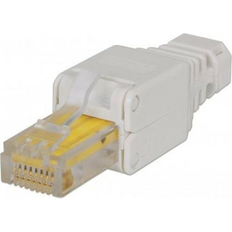MUFA RJ-45 INTELLINET pt. cablu UTP, Cat6, RJ-45 (T) fara sertizare ...