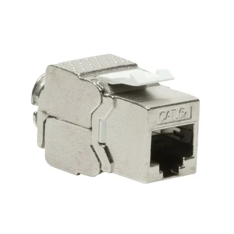 MUFA RJ-45 LOGILINK pt. cablu FTP, SFTP, Cat6, RJ-45 (T), ecranat, plastic cu metal, 1 buc, &quot;NK4003&quot;