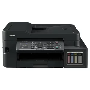 Multifunctional CISS Color BROTHER FC-T910, A4, Functii: Impr.|Scan.|Cop.|Fax, Viteza de Printare Monocrom: 12ppm, Viteza de printare color: 10ppm, Conectivitate:USB|Ret|WiFi, Duplex:Da, ADF:ADF(incl.TV 10RON) &quot;MFCT910DWRE1&quot;