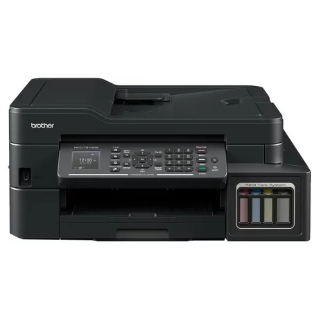 Multifunctional CISS Color BROTHER FC-T910, A4, Functii: Impr.|Scan.|Cop.|Fax, Viteza de Printare Monocrom: 12ppm, Viteza de printare color: 10ppm, Conectivitate:USB|Ret|WiFi, Duplex:Da, ADF:ADF(incl.TV 10RON) &quot;MFCT910DWRE1&quot;