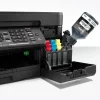 Multifunctional CISS Color BROTHER FC-T910, A4, Functii: Impr.|Scan.|Cop.|Fax, Viteza de Printare Monocrom: 12ppm, Viteza de printare color: 10ppm, Conectivitate:USB|Ret|WiFi, Duplex:Da, ADF:ADF(incl.TV 10RON) &quot;MFCT910DWRE1&quot;