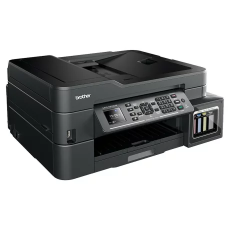 Multifunctional CISS Color BROTHER FC-T910, A4, Functii: Impr.|Scan.|Cop.|Fax, Viteza de Printare Monocrom: 12ppm, Viteza de printare color: 10ppm, Conectivitate:USB|Ret|WiFi, Duplex:Da, ADF:ADF(incl.TV 10RON) &quot;MFCT910DWRE1&quot;