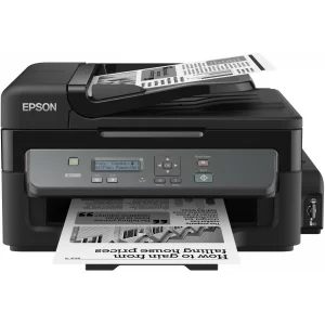 Multifunctional CISS Mono Epson M200, A4, Functii: Impr.|Scan.|Cop., Viteza de Printare Monocrom: 34 ppm, Viteza de printare color: nu e cazul, Conectivitate:USB|Retea, Duplex:nu, ADF:ADF(incl.TV 6RON) &quot;C11CC83301&quot;