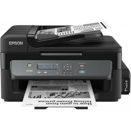 Multifunctional CISS Mono Epson M200, A4, Functii: Impr.|Scan.|Cop., Viteza de Printare Monocrom: 34 ppm, Viteza de printare color: nu e cazul, Conectivitate:USB|Retea, Duplex:nu, ADF:ADF(incl.TV 6RON) &quot;C11CC83301&quot;