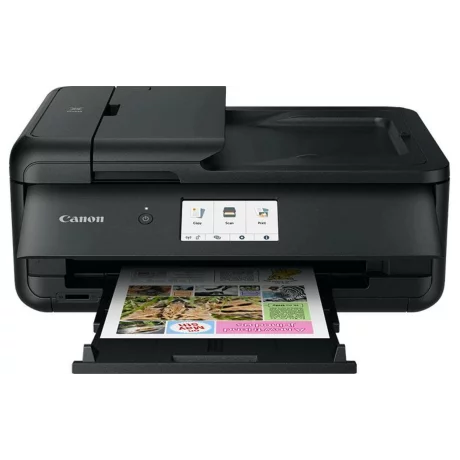 Multifunctional Inkjet Color Canon Pixma TS9550 , A4, Functii: Impr.|Scan.|Cop., Viteza de Printare Monocrom: 15ppm, Viteza de printare color: 10ppm, Conectivitate:USB|Ret|WiFi, Duplex:Da, ADF:ADF(incl.TV 8RON) &quot;2988C006AA&quot;