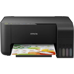 Multifunctional Inkjet Color Epson L3150, A4, Functii: Impr.|Scan.|Cop., Viteza de Printare Monocrom: 10 ppm, Viteza de printare color: 10 ppm, Conectivitate:USB|WiFi, Duplex:nu, ADF:Nu(incl.TV 21RON) &quot;C11CG86405&quot;