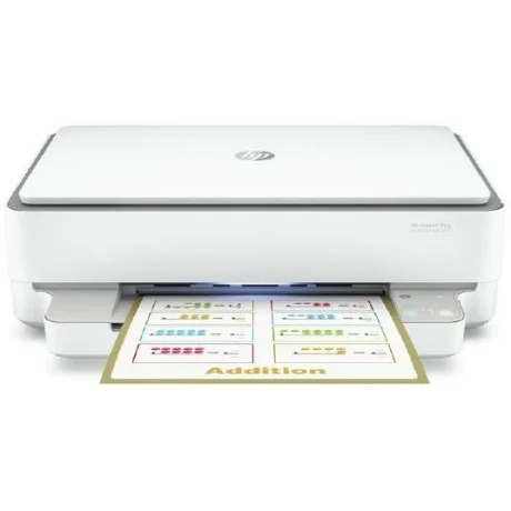 Multifunctional Inkjet Color HP DeskJet Plus Ink Advantage 6075 AIO, A4, Functii: Impr.|Scan.|Cop., Viteza de Printare Monocrom: 10ppm, Viteza de printare color: 7ppm, Conectivitate:USB|WiFi, Duplex:Da, ADF:Nu(incl.TV 5RON) &quot;5SE22C&quot;