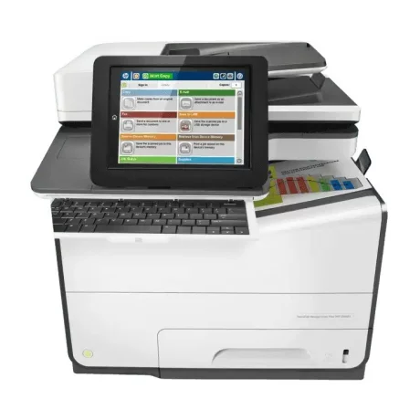 Multifunctional Inkjet Color HP PW Mgd. E58650z, A4, Functii: Impr.|Scan.|Cop.|Fax, Viteza de Printare Monocrom: 50ppm, Viteza de printare color: 50ppm, Conectivitate:USB|Retea, Duplex:Da, ADF:DADF(incl.TV 23RON) &quot;L3U43A&quot;