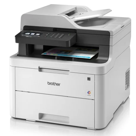 Multifunctional Laser Color BROTHER MFC-L3730CDN, A4, Functii: Impr.|Scan.|Cop.|Fax, Viteza de Printare Monocrom: 18ppm, Viteza de printare color: 18ppm, Conectivitate:USB|Ret, Duplex:Da, ADF:ADF(incl.TV 23RON) &quot;MFCL3730CDNYJ1&quot;