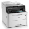 Multifunctional Laser Color BROTHER MFC-L3730CDN, A4, Functii: Impr.|Scan.|Cop.|Fax, Viteza de Printare Monocrom: 18ppm, Viteza de printare color: 18ppm, Conectivitate:USB|Ret, Duplex:Da, ADF:ADF(incl.TV 23RON) &quot;MFCL3730CDNYJ1&quot;