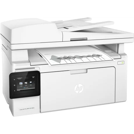 Multifunctional Laser Mono HP M130FW  , A4, Functii: Impr.|Scan.|Cop.|Fax, Viteza de Printare Monocrom: 22ppm, Viteza de printare color: , Conectivitate:USB|Ret|WiFi, Duplex:Nu, ADF:ADF(incl.TV 21RON) &quot;G3Q60A&quot;