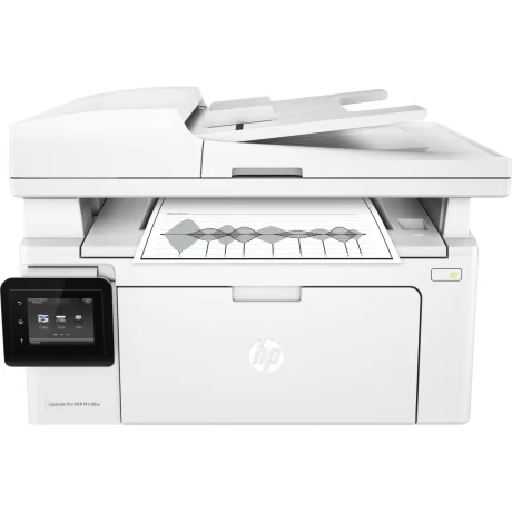 Multifunctional Laser Mono HP M130FW  , A4, Functii: Impr.|Scan.|Cop.|Fax, Viteza de Printare Monocrom: 22ppm, Viteza de printare color: , Conectivitate:USB|Ret|WiFi, Duplex:Nu, ADF:ADF(incl.TV 21RON) &quot;G3Q60A&quot;