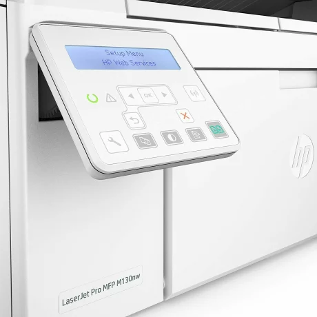 Multifunctional Laser Mono HP M130NW  , A4, Functii: Impr.|Scan.|Cop., Viteza de Printare Monocrom: 22ppm, Viteza de printare color: , Conectivitate:USB|Ret|WiFi, Duplex:Nu, ADF:ADF(incl.TV 21RON) &quot;G3Q58A&quot;