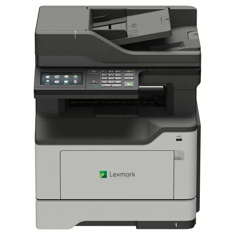 Multifunctional Laser Mono Lexmark MX421ADE, A4, Functii: Impr.|Scan.|Cop.|Fax, Viteza de Printare Monocrom: 40 ppm, Viteza de printare color: nu e cazul, Conectivitate:USB|Retea, Duplex:nu, ADF:ADF(incl.TV 15RON) &quot;MX421ADE&quot;