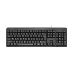 TASTATURA GEMBIRD, cu fir, 113 taste format standard, USB, negru, &quot;KB-UM-106&quot; (include TV 0.75 lei)