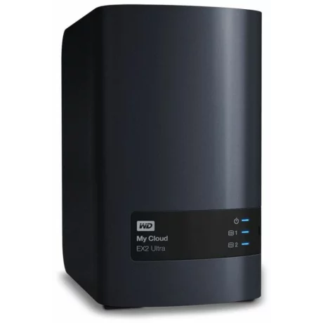 NAS WD, tower, HDD x 2, capacitate maxima 24 TB, memorie RAM 1 GB, RJ-45 (Gigabit), porturi USB 3.0, &quot;WDBVBZ0240JCH-EESN&quot;