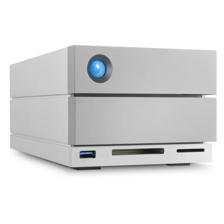 NAS LACIE, desktop, HDD x 2, capacitate maxima 16 TB, porturi USB 3.0 | USB Type C x 2 | DisplayPort | SD card | CF card, &quot;STGB16000400&quot;