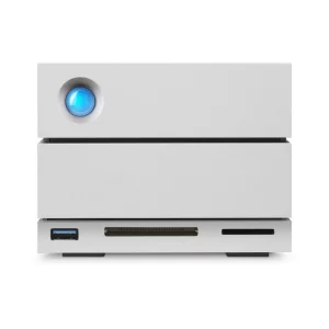 NAS LACIE, desktop, HDD x 2, capacitate maxima 8 TB, porturi USB 3.0 | USB Type C x 2 | DisplayPort | SD card | CF card, &quot;STGB8000400&quot;