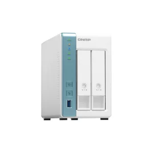 NAS QNAP, tower, HDD x 2, capacitate maxima 64 TB, memorie RAM 2 GB, RJ-45 (Gigabit), porturi USB 3.0 x 3, &quot;TS-231P3-2G&quot;