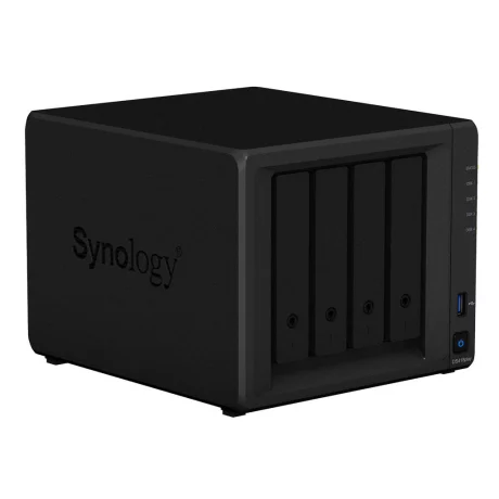 NAS SYNOLOGY, desktop, HDD x 4, capacitate maxima 64 TB, memorie RAM 2 GB, RJ-45 (Gigabit) x 2, porturi USB 3.0 x 2, &quot;DS418play&quot;