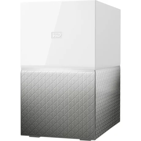 NAS WD, tower, HDD x 2, capacitate maxima 16 TB, memorie RAM 1 GB, RJ-45 (Gigabit), porturi USB 3.0 x 2, &quot;WDBMUT0160JWT-EESN&quot;