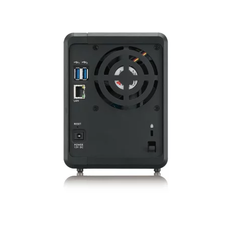 NAS ZyXel, tower, HDD x 2, capacitate maxima 12 TB, memorie RAM 512 MB, RJ-45 (10/100 Mbps), porturi USB 2.0 | USB 3.0 x 2, &quot;NAS326-EU0101F&quot;