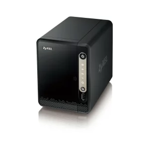 NAS ZyXel, tower, HDD x 2, capacitate maxima 12 TB, memorie RAM 512 MB, RJ-45 (10/100 Mbps), porturi USB 2.0 | USB 3.0 x 2, &quot;NAS326-EU0101F&quot;