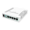 SWITCH MIKROTIK, RB260GS, porturi Gigabit x 5, SFP x 1, unmanaged, carcasa plastic, &quot;CSS106-5G-1S&quot;