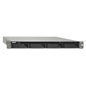 NAS QNAP, Rack, HDD x 4, capacitate maxima 32 TB, memorie RAM 4 GB, RJ-45 (Gigabit) x 4, porturi PCI-E2.0x4 | USB 2.0 x 2 | USB 3.0 x 2, &quot;TS-463XU-RP-4G&quot;