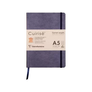 Notebook cu copertă moale din piele Cuirise, A5, Clairefontaine