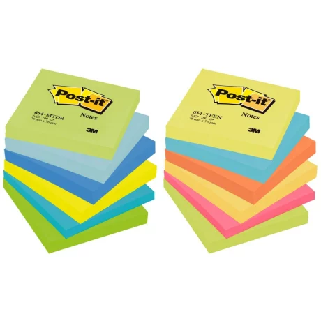 Notes adeziv Post-it® Neon