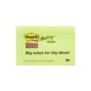 Notes adeziv Post-it® Super Sticky™ 152 x 101 mm