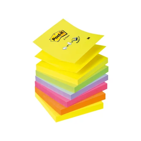 Notes adeziv Post-it® „Z” Neon unicolor