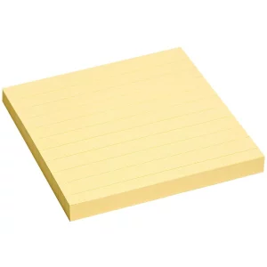 Notes adeziv Yellow liniat