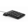 TASTATURA numerica  Gembird, USB, 18 taste, negru, &quot;KPD-U-02&quot; (include TV 0.75 lei)