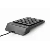 TASTATURA numerica  Gembird, USB, 18 taste, negru, &quot;KPD-U-02&quot; (include TV 0.75 lei)