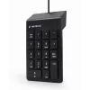 TASTATURA numerica  Gembird, USB, 18 taste, negru, &quot;KPD-U-02&quot; (include TV 0.75 lei)