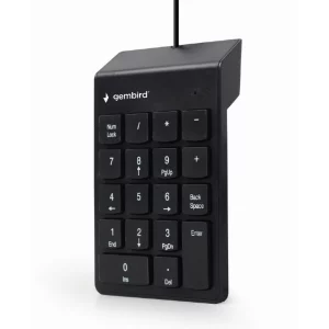 TASTATURA numerica  Gembird, USB, 18 taste, negru, &quot;KPD-U-02&quot; (include TV 0.75 lei)