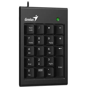 TASTATURA numerica  Genius, &quot;NumPad 100&quot;, USB, 19 taste, negru, &quot;31300015400&quot; (include TV 0.75 lei)