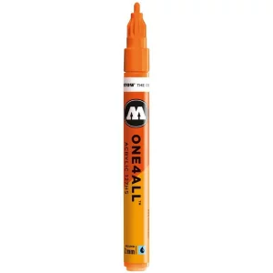 Marker acrilic Molotow ONE4ALL 127HS 2 mm Neon Orange Fluorescent 218