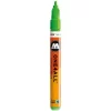 Marker acrilic Molotow ONE4ALL 127HS 2 mm neon green fluorescent 219