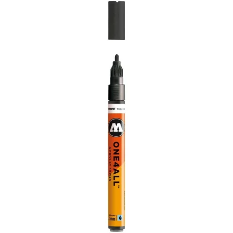 Marker acrilic Molotow ONE4ALL 127HS 2 mm Metallic Black