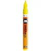 Marker acrilic Molotow ONE4ALL 127HS 2 mm neon yellow fluorescent 220