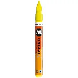 Marker acrilic Molotow ONE4ALL 127HS 2 mm neon yellow fluorescent 220